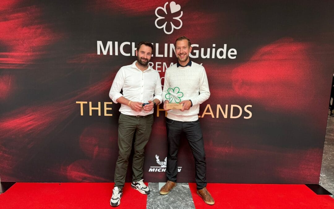 MEARKAS ONTVANGT DE GROENE MICHELIN STER!